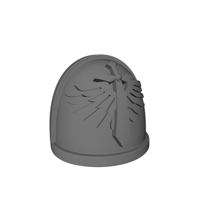 Angels Grimm Shoulder Pad G:4 V1.B compatible with JoyToy Loyalist Marine Action Figures