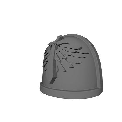 Angels Grimm Shoulder Pad G:4 V1.B compatible with JoyToy Loyalist Marine Action Figures