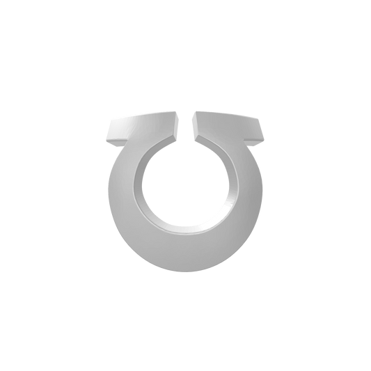 Ultramarines Legion Shoulder Pad Decal for JoyToy Loyalist Marine Action Figures Custom 1:18th Scale Insignia