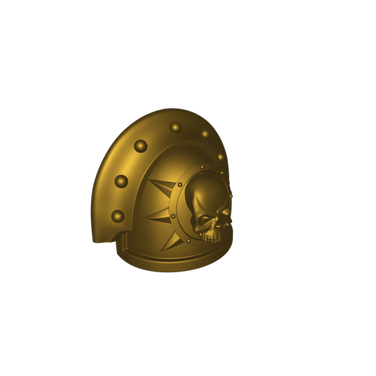 Death Guard Legion MKIII Shoulder Pad Pre 11 for JoyToy Loyal Marine Action Figures Custom 1:18th Scale Pauldron