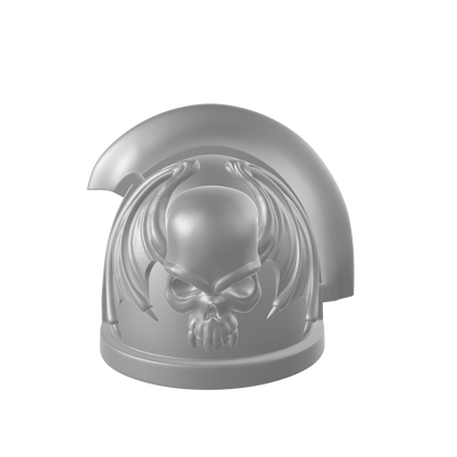 Night Lords Space Marine Legion MKIII with 3 Quarter Ridge Shoulder Pad RT for JoyToy Traitor Legion Action Figures