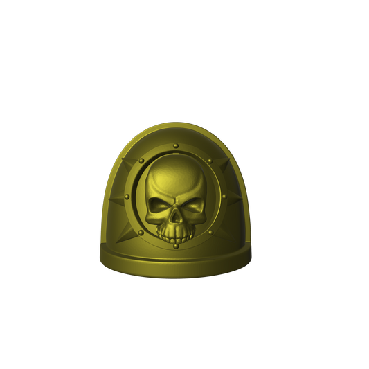 Plague Legion MKIV Shoulder Pad Pre 01 for JoyToy Loyal Marine Action Figures Custom 1:18th Scale Pauldron