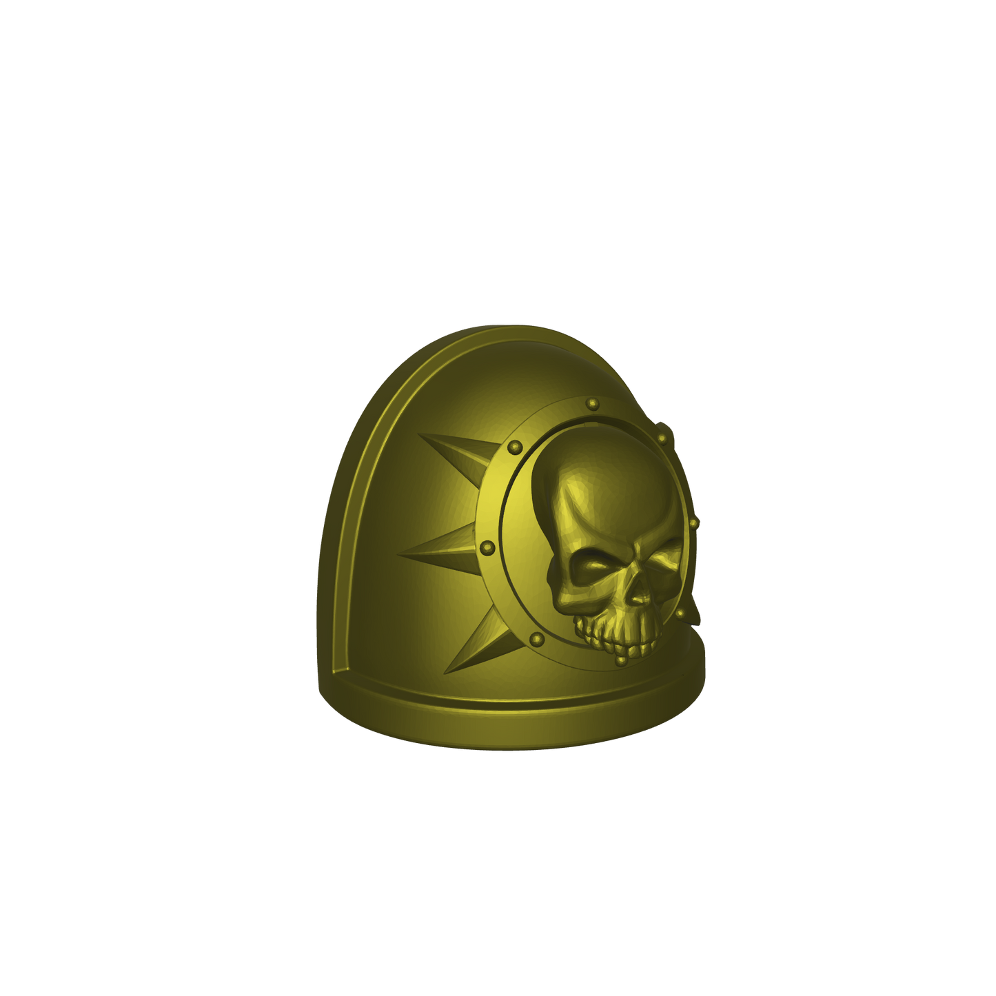 Plague Legion MKIV Shoulder Pad Pre 01 for JoyToy Loyal Marine Action Figures Custom 1:18th Scale Pauldron