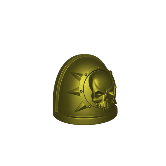 Plague Legion MKIV Shoulder Pad Pre 01 for JoyToy Loyal Marine Action Figures Custom 1:18th Scale Pauldron