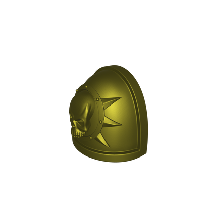 Plague Legion MKIV Shoulder Pad Pre 01 for JoyToy Loyal Marine Action Figures Custom 1:18th Scale Pauldron