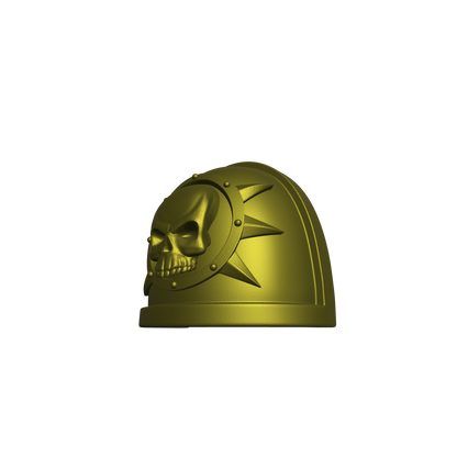 Plague Legion MKIV Shoulder Pad Pre 01 for JoyToy Loyal Marine Action Figures Custom 1:18th Scale Pauldron