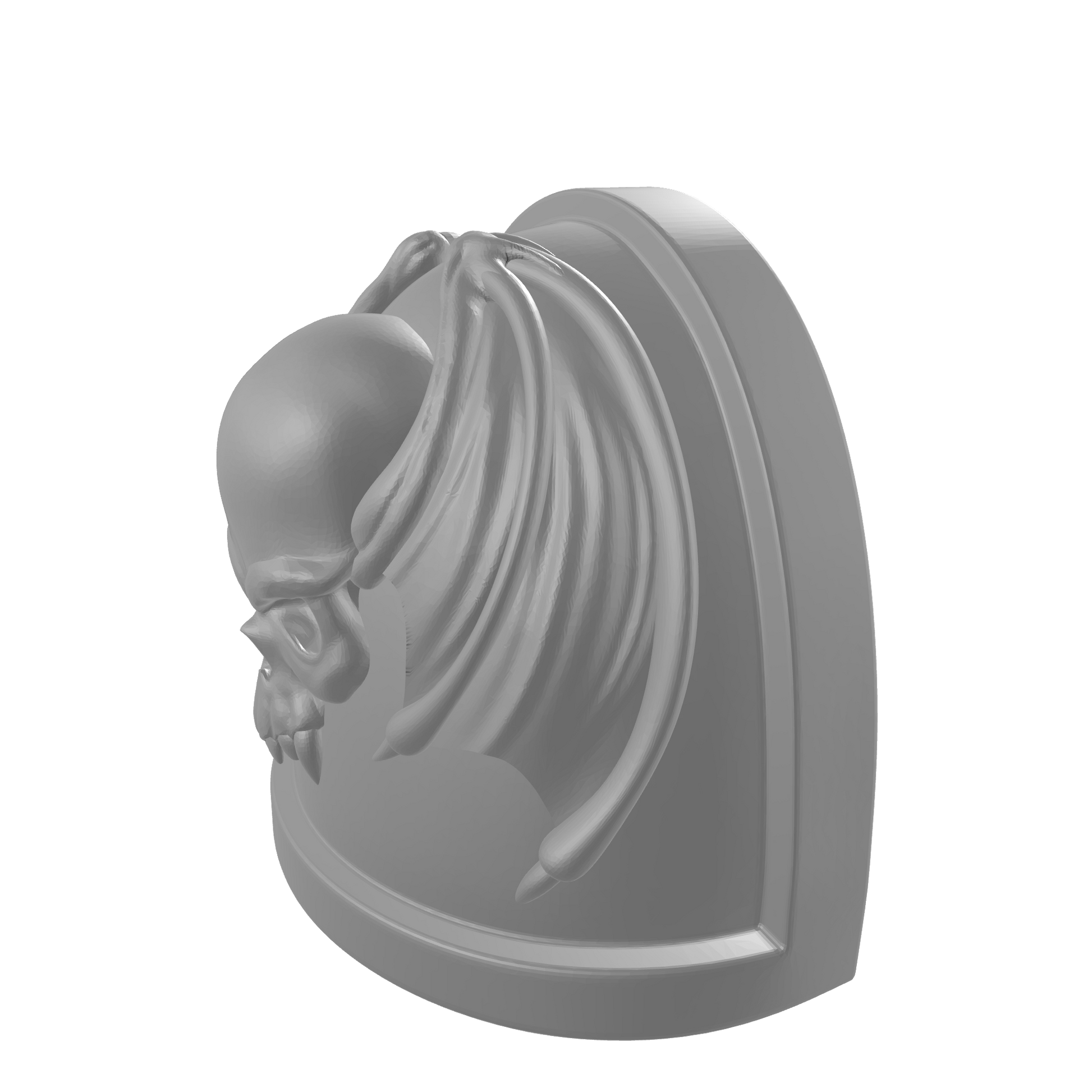 Night Lords Space Marine MKIV Shoulder Pad for JoyToy Traitor Legion Action Figures
