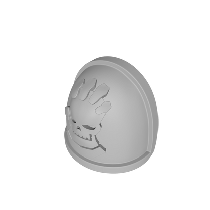 Retributors Chapter MK IV Shoulder Pad for JoyToy Loyalist Marine Action Figures Custom 1:18th Scale Pauldron