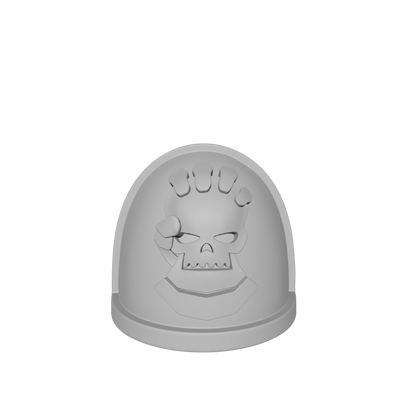 Retributors Chapter MK IV Shoulder Pad for JoyToy Loyalist Marine Action Figures Custom 1:18th Scale Pauldron