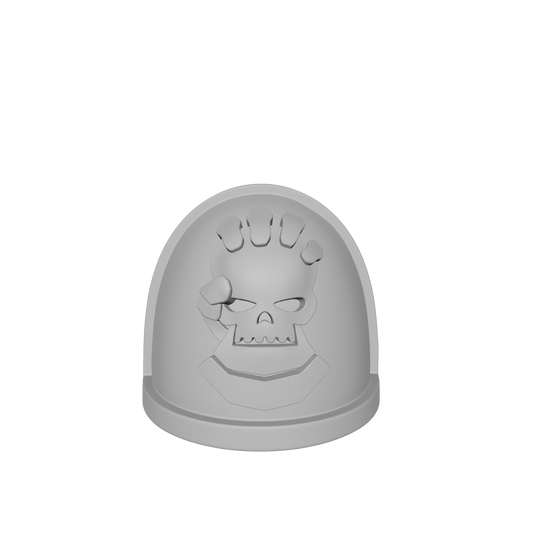Retributors Chapter MK IV Shoulder Pad for JoyToy Loyalist Marine Action Figures Custom 1:18th Scale Pauldron