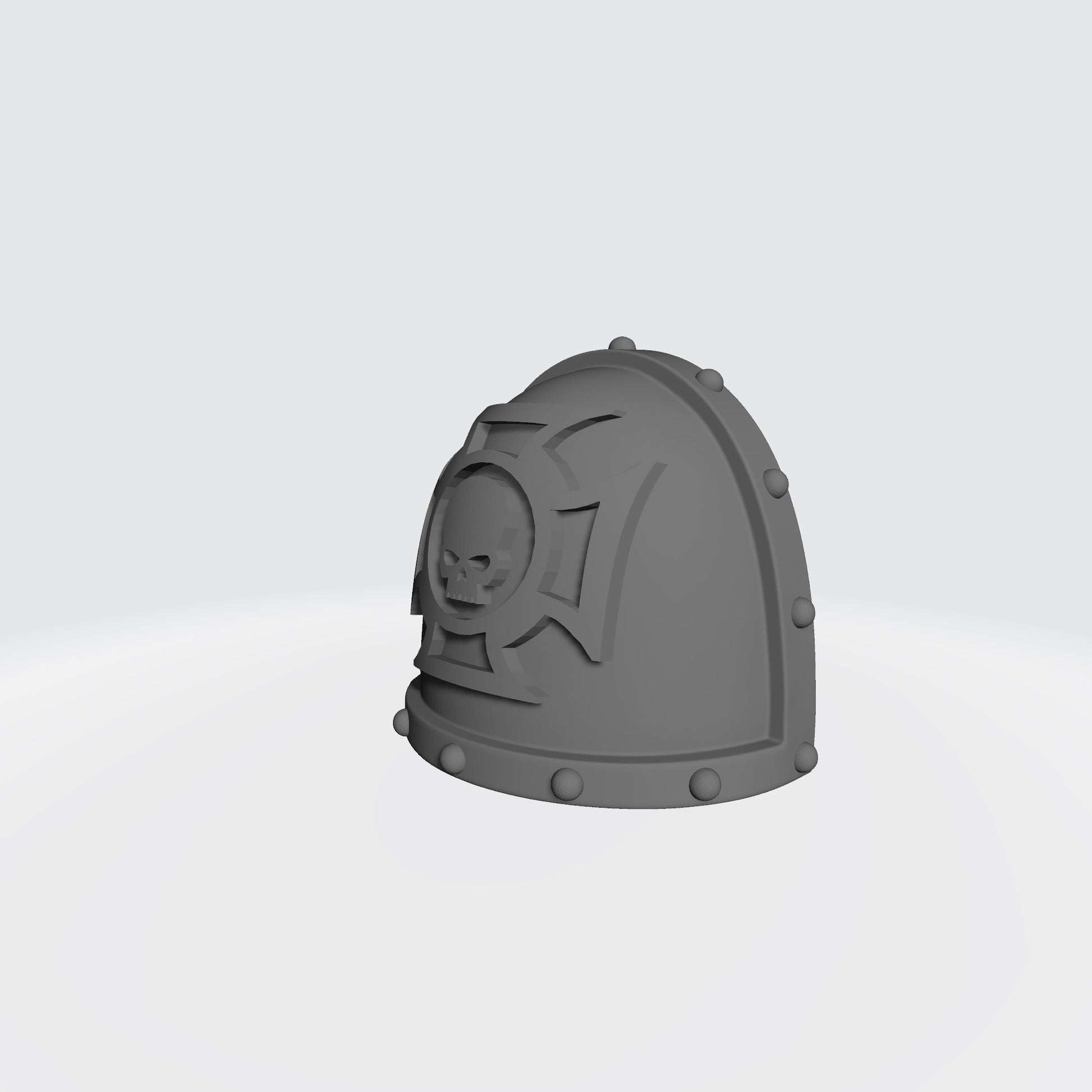 Crux Terminatus Studded MK VII Shoulder Pad for JoyToy Space Marine Action Figures