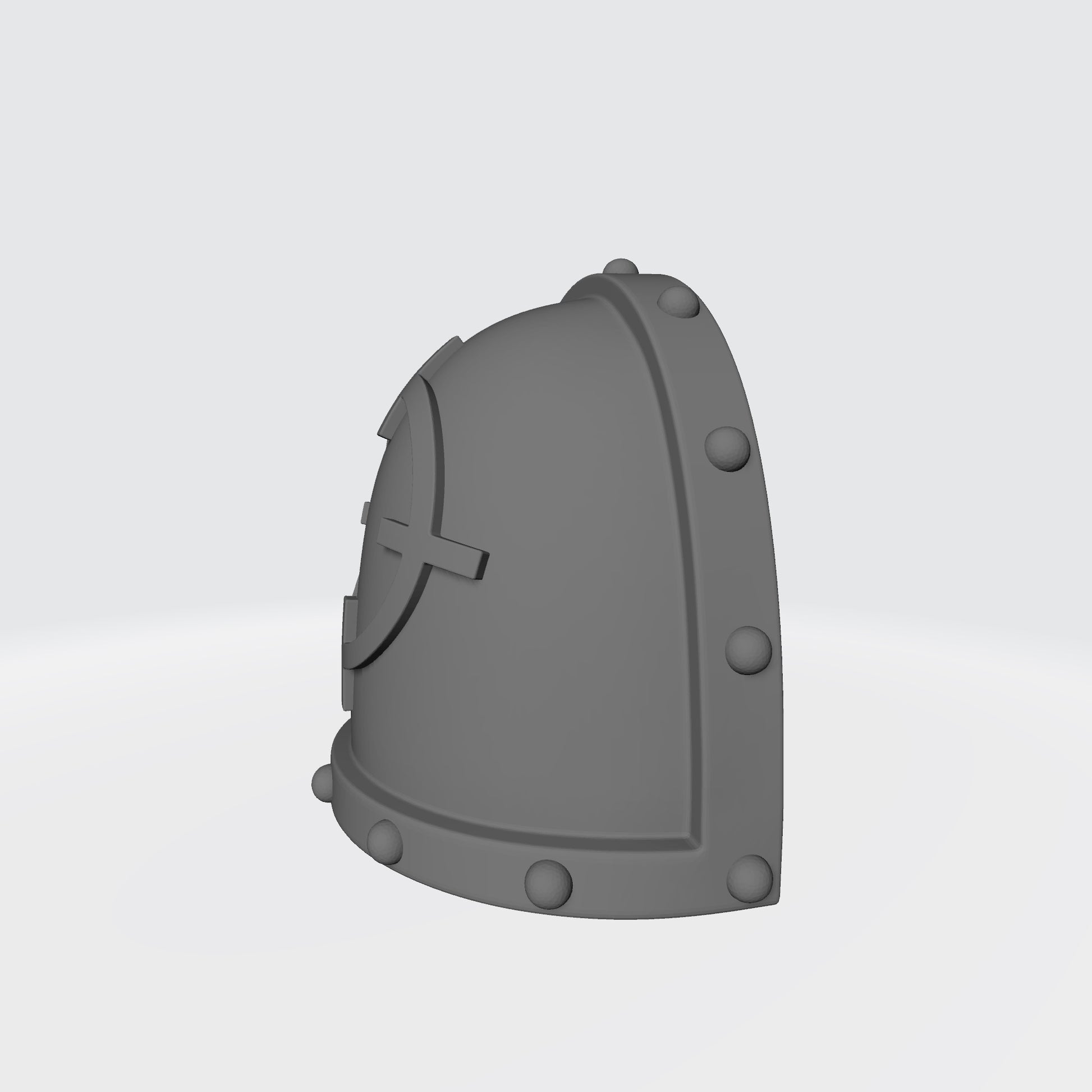 Marksman MKVII Shoulder Pad with Studs, and Crosshair for JoyToy Space Marine Action Figures