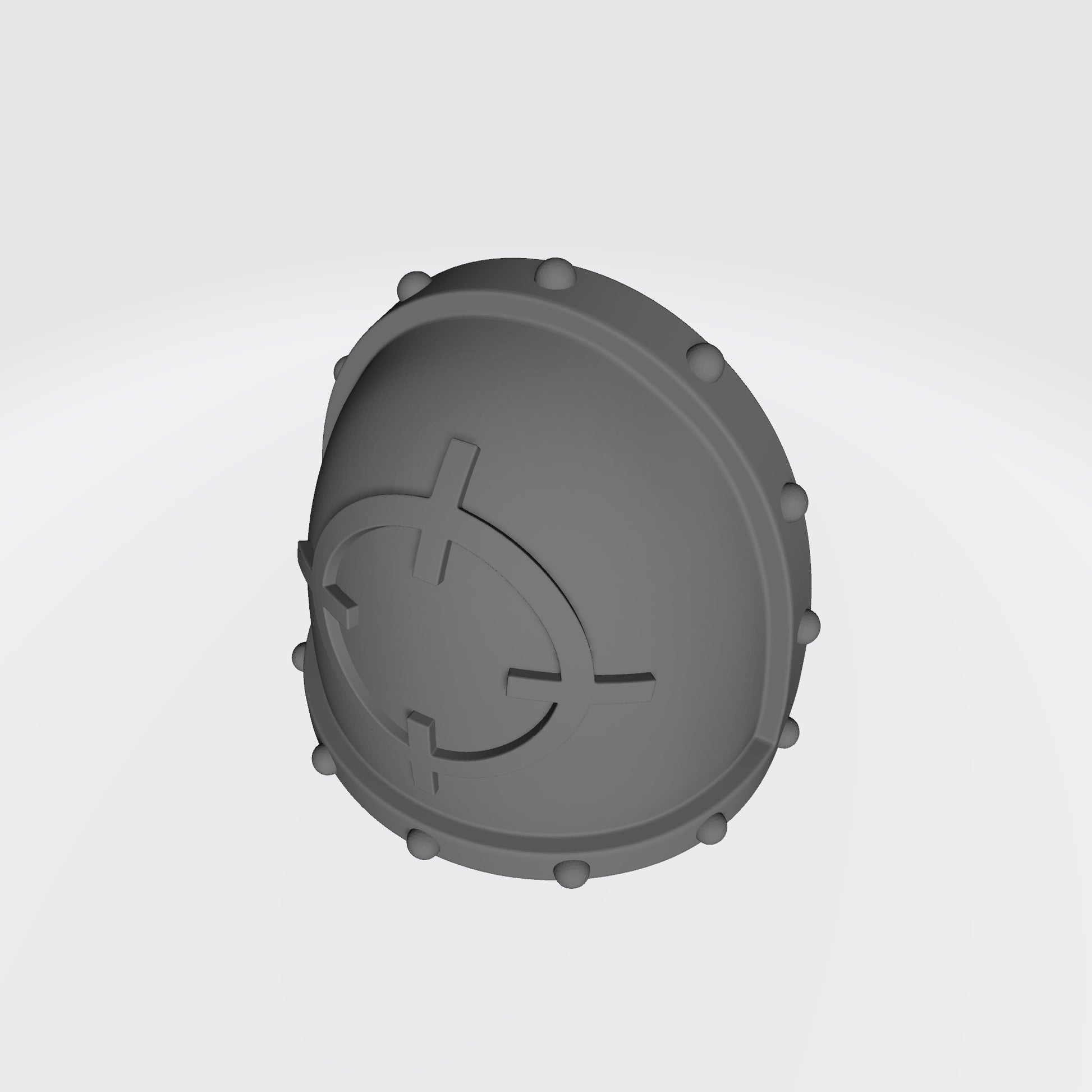 Marksman MKVII Shoulder Pad with Studs, and Crosshair for JoyToy Space Marine Action Figures