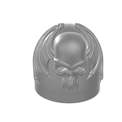 Night Lords Space Marine MKVI Shoulder Pad for JoyToy Traitor Marine Action Figures