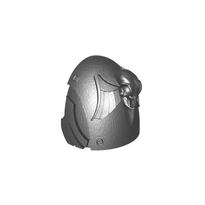 Custom Raven Guard MKVI Shoulder Pad Elite for JoyToy Space Marine Action Figures