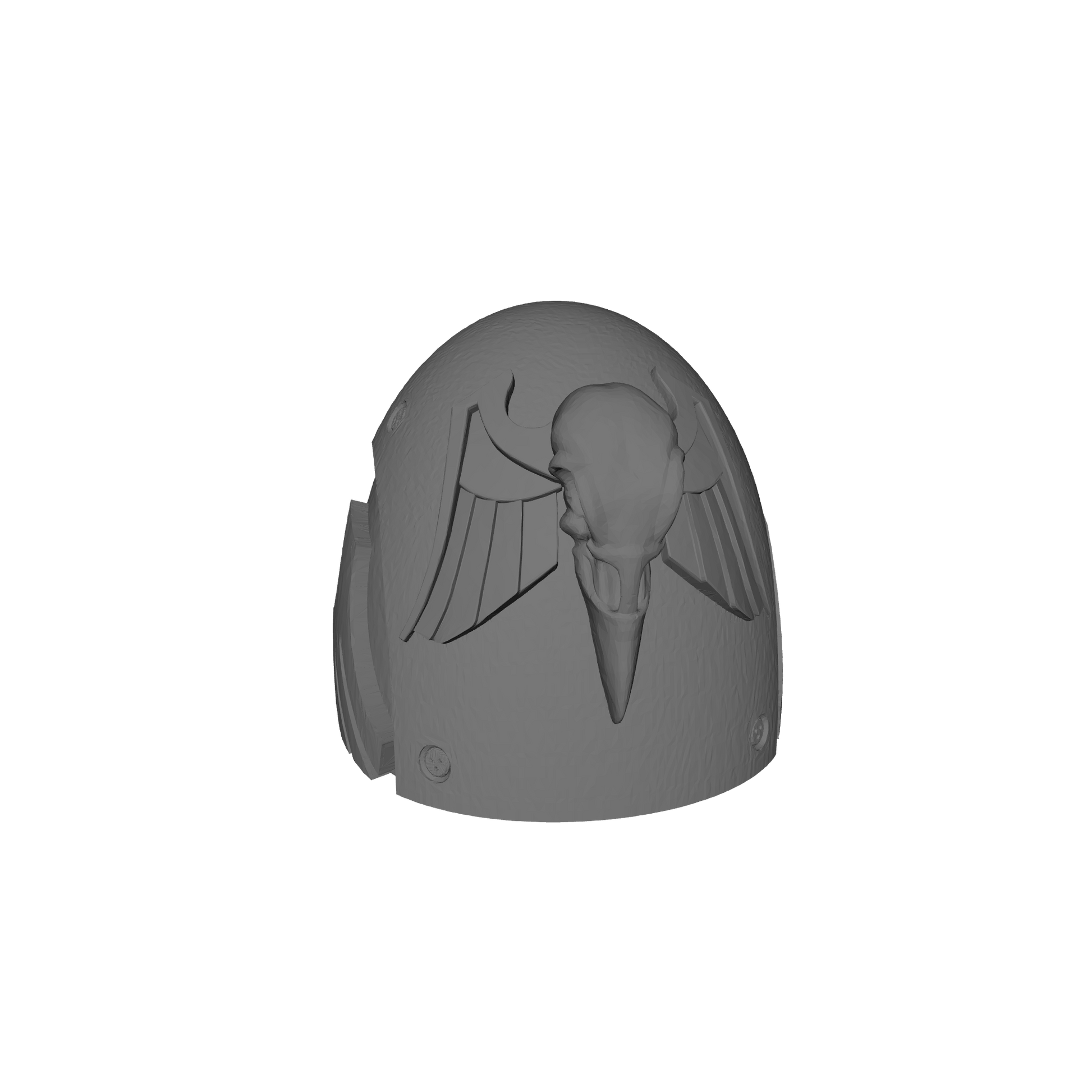 Custom Raven Guard MKVI Shoulder Pad Elite for JoyToy Space Marine Action Figures
