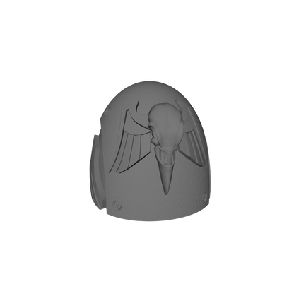 Custom Raven Guard MKVI Shoulder Pad Elite for JoyToy Space Marine Action Figures