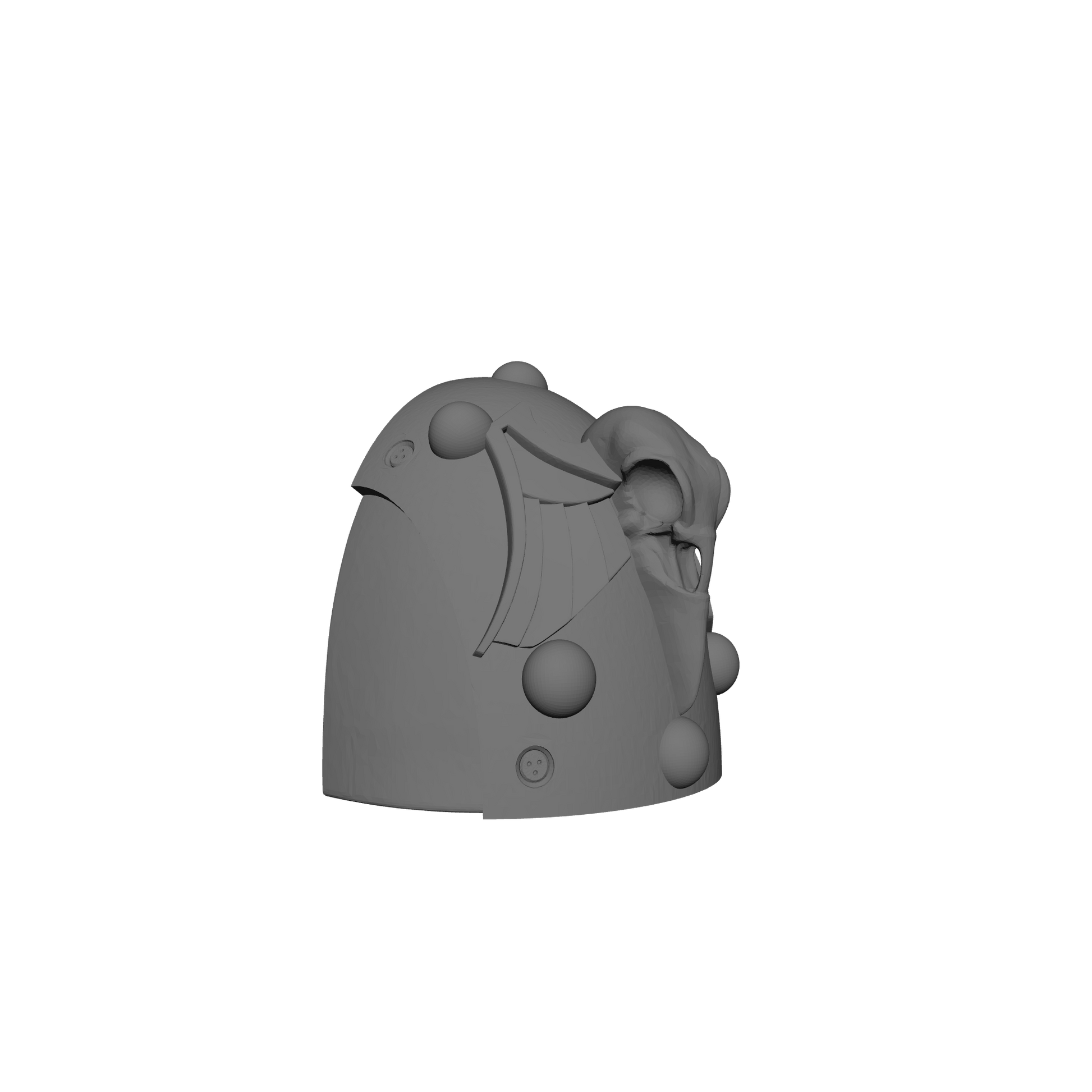 Raven Guard Legion MKVI Shoulder Pad Elite Molecular Bonding Studs 1a for JoyToy Loyalist Marine Action Figures Custom 1:18th Scale Pauldron