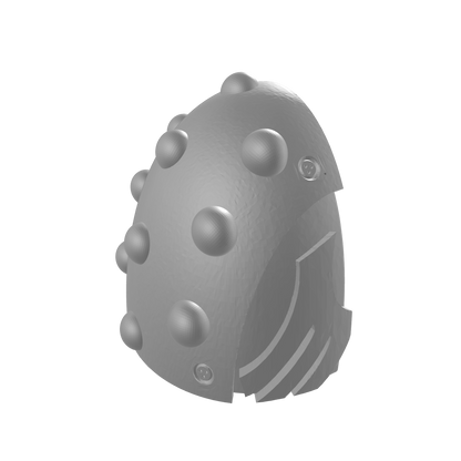Custom Raven Guard MKVI Shoulder Pad Molecular Bonding Studs 1a for JoyToy Space Marine Action Figures