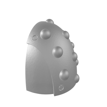 Custom Raven Guard MKVI Shoulder Pad Molecular Bonding Studs 1a for JoyToy Space Marine Action Figures