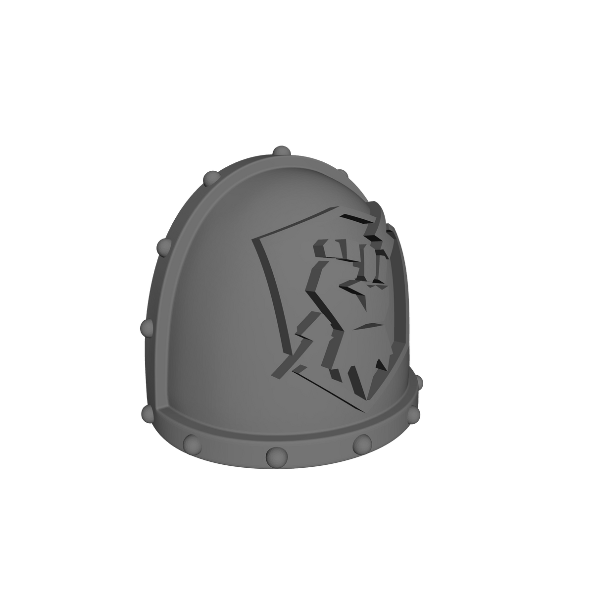 Monarch Fists Warrior Order Type 7 V.03-5 shoulder pad compatible with JoyToy 1:18 scale armored action figures custom resin pauldron