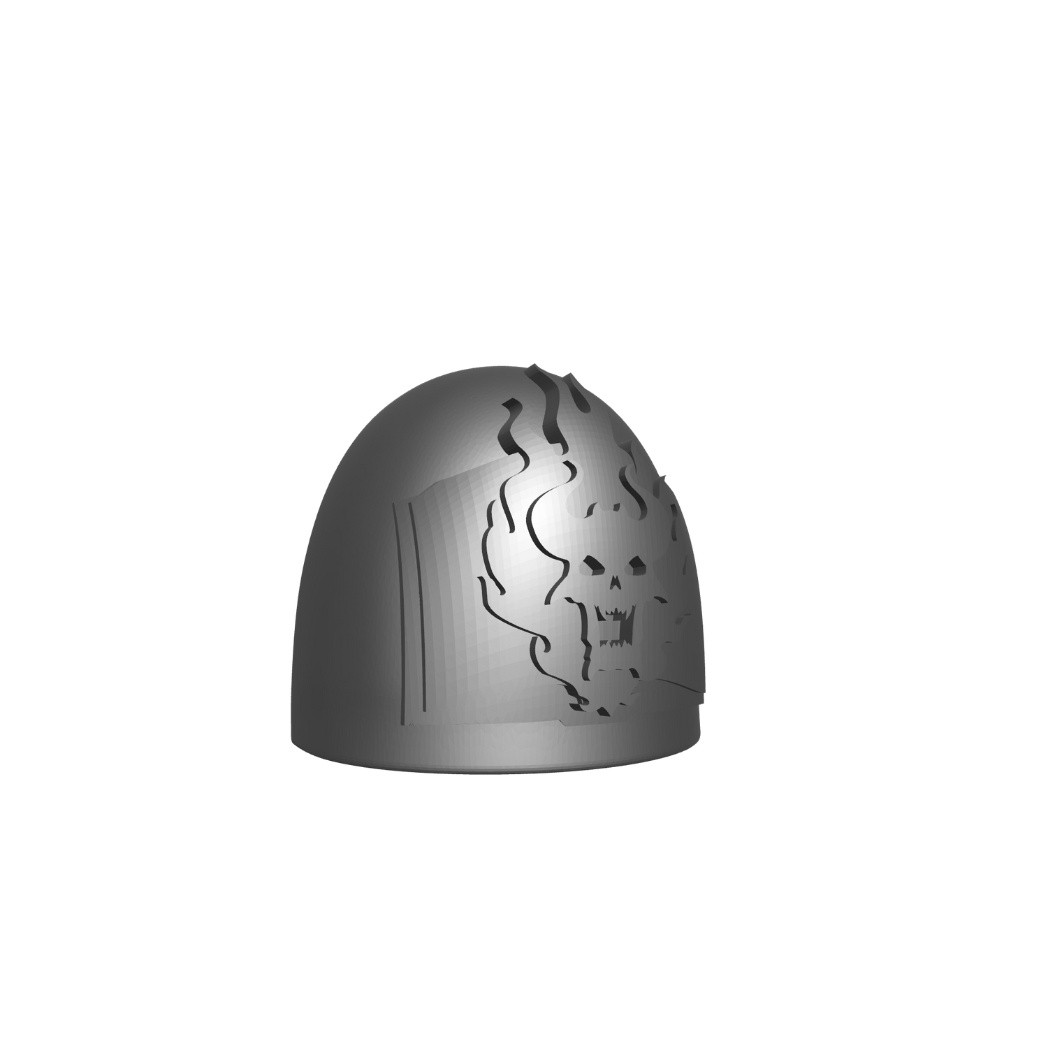 Word Bearers Legion MKVI Shoulder Pad 02 Pre for JoyToy Traitor Marine Action Figures Custom 1:18th Scale Pauldron