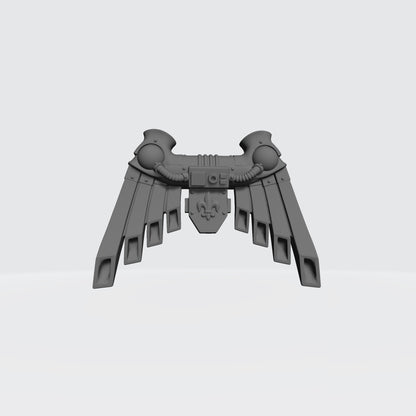 Sister of War Flamewings Jump Pack compatible with JoyToy Battle Sister Action Figures