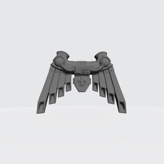 Sister of War Flamewings Jump Pack compatible with JoyToy Battle Sister Action Figures