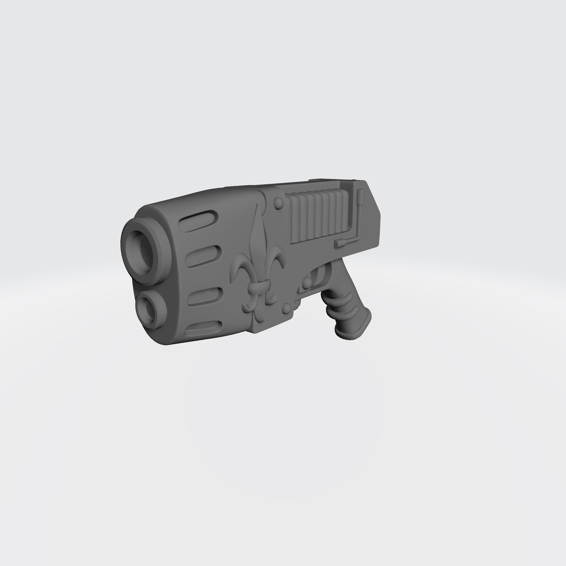 Sisters of Battle Plasma Pistol with Fleur-de-lis for JoyToy Battle Soritas Action Figures