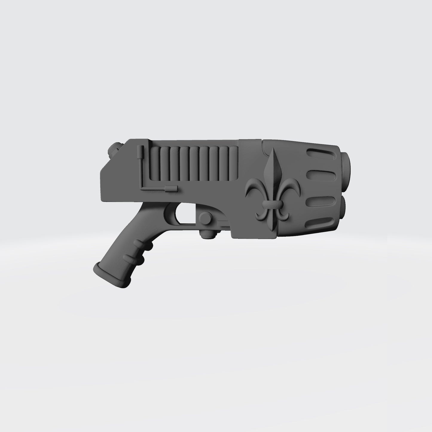 Sisters of Battle Plasma Pistol with Fleur-de-lis for JoyToy Battle Soritas Action Figures