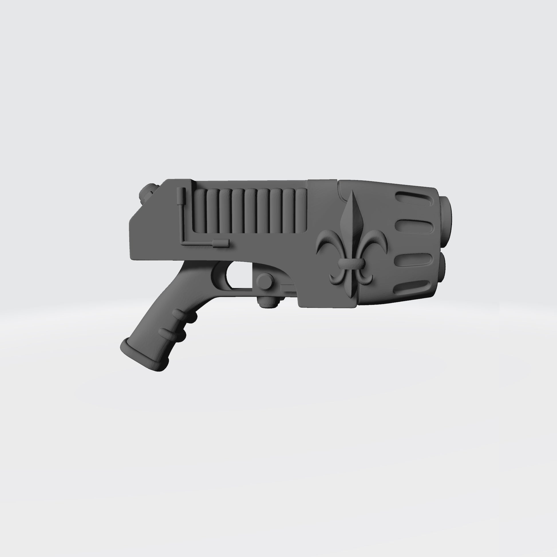 Sisters of Battle Plasma Pistol with Fleur-de-lis for JoyToy Battle Soritas Action Figures