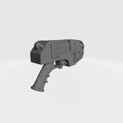 Sisters of Battle Plasma Pistol with Fleur-de-lis for JoyToy Battle Soritas Action Figures