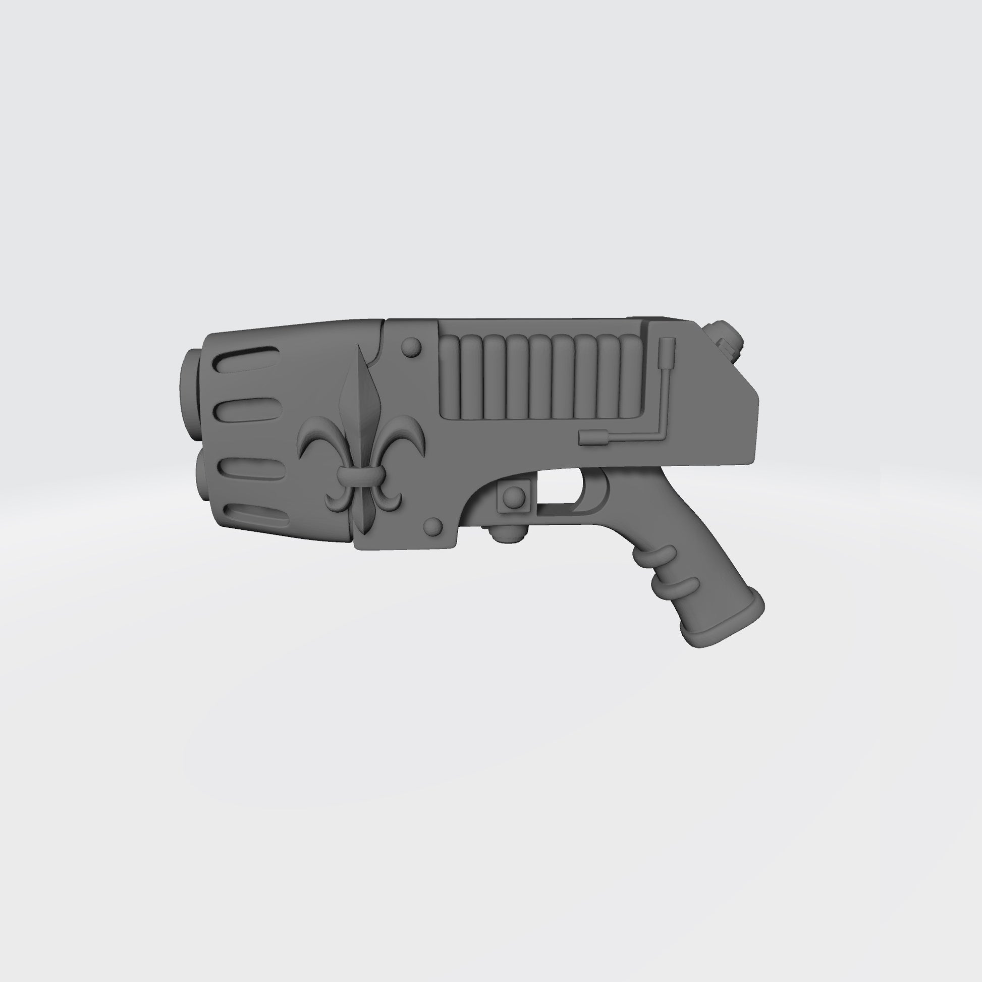 Sisters of Battle Plasma Pistol with Fleur-de-lis for JoyToy Battle Soritas Action Figures