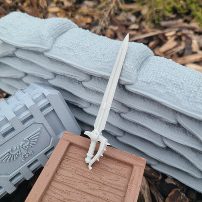 Sisters of Battle Ceremonial Blade Power Sword for JoyToy Battle Soritas Action Figures