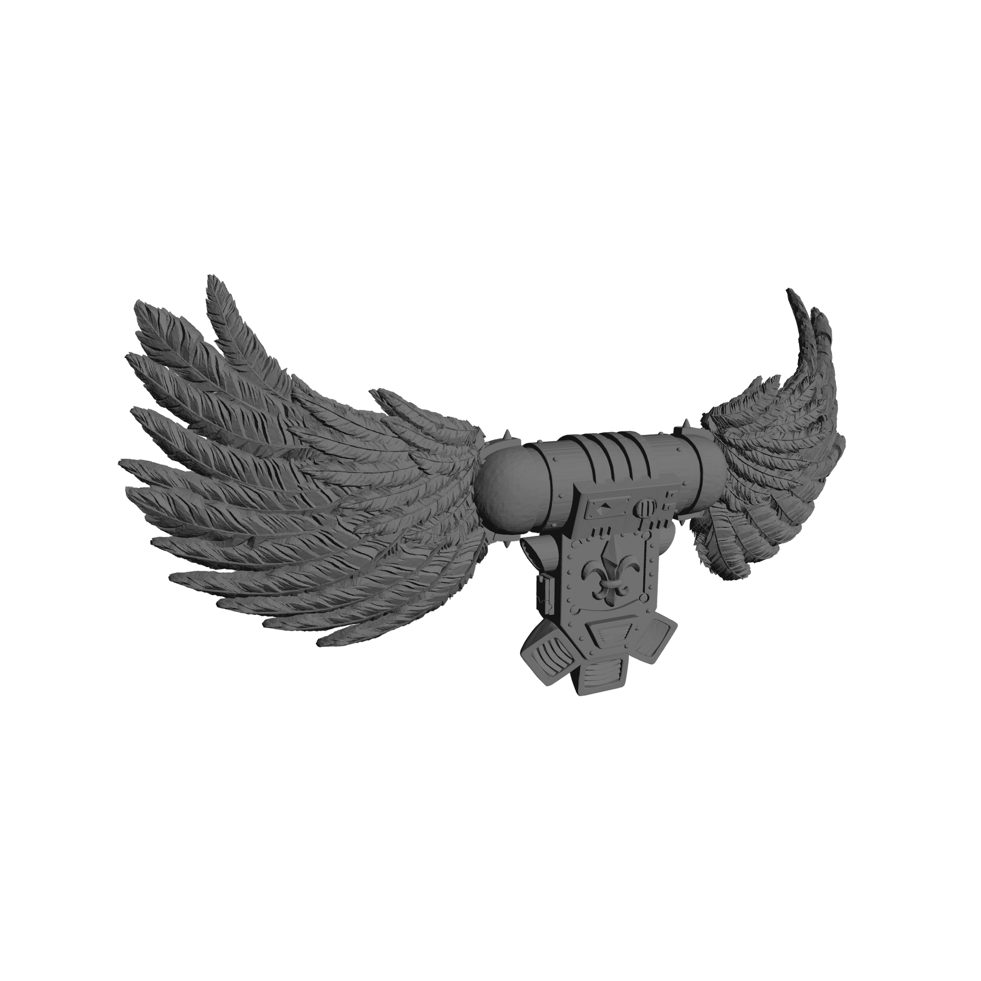 Adepta Sororitas Sisters of War Jump Pack with Wings and Feathers for JoyToy Battle Sister Action Figures