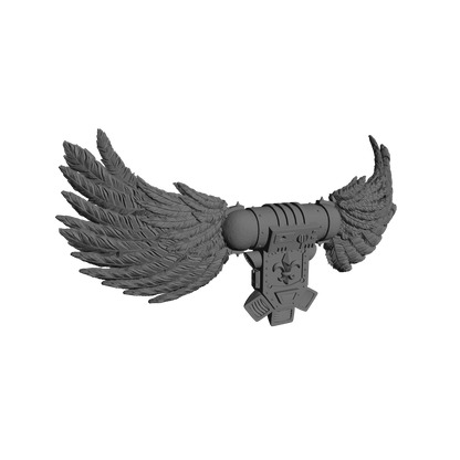 Adepta Sororitas Sisters of War Jump Pack with Wings and Feathers for JoyToy Battle Sister Action Figures