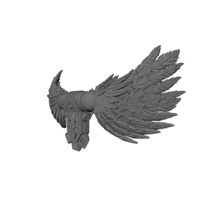 Adepta Sororitas Sisters of War Jump Pack with Wings and Feathers for JoyToy Battle Sister Action Figures