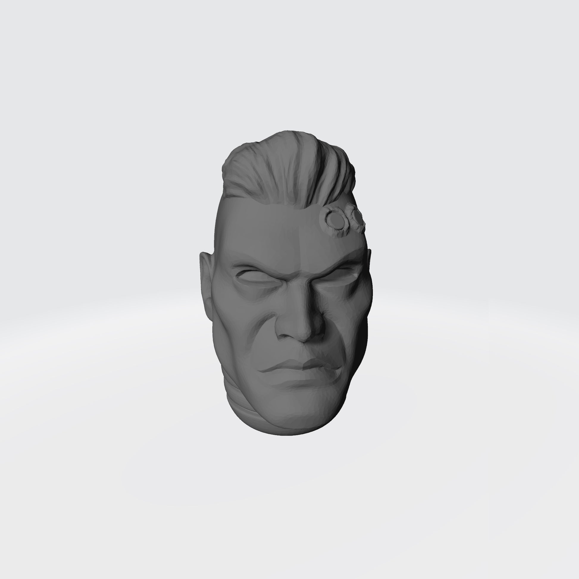 Space Marine Initiate with Service Studs Head Swaps for JoyToy Space Marine Action Figure Custom 1:18th Scale Parts