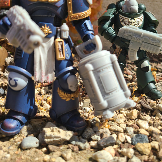Apothecary Specimen Jar for JoyToy Loyalist Marine Action Figures Custom 1:18th Scale Containment Vessel