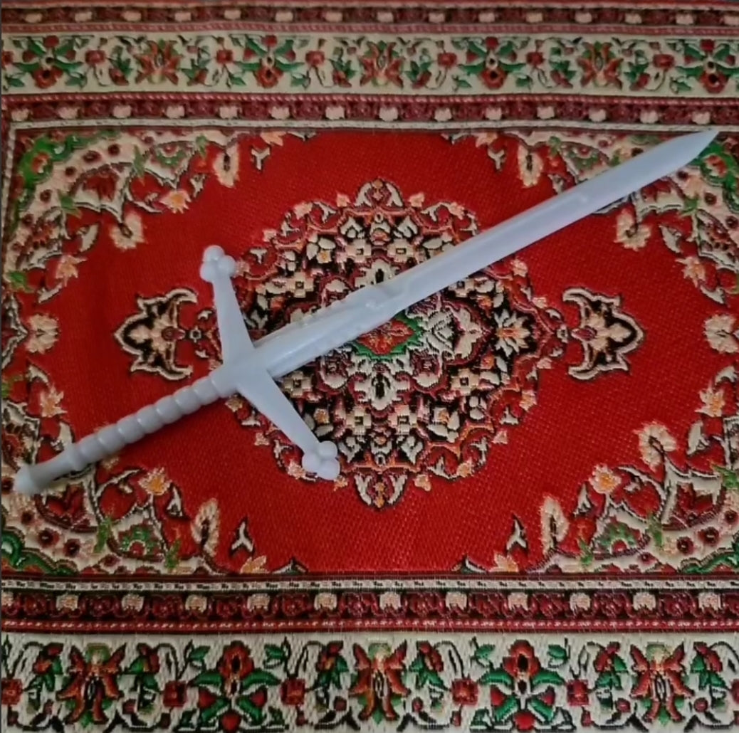 Battle Brother Power Sword Claymore for JoyToy Loyalist Marine Action Figures Custom 1:18th Scale Melee Weapon