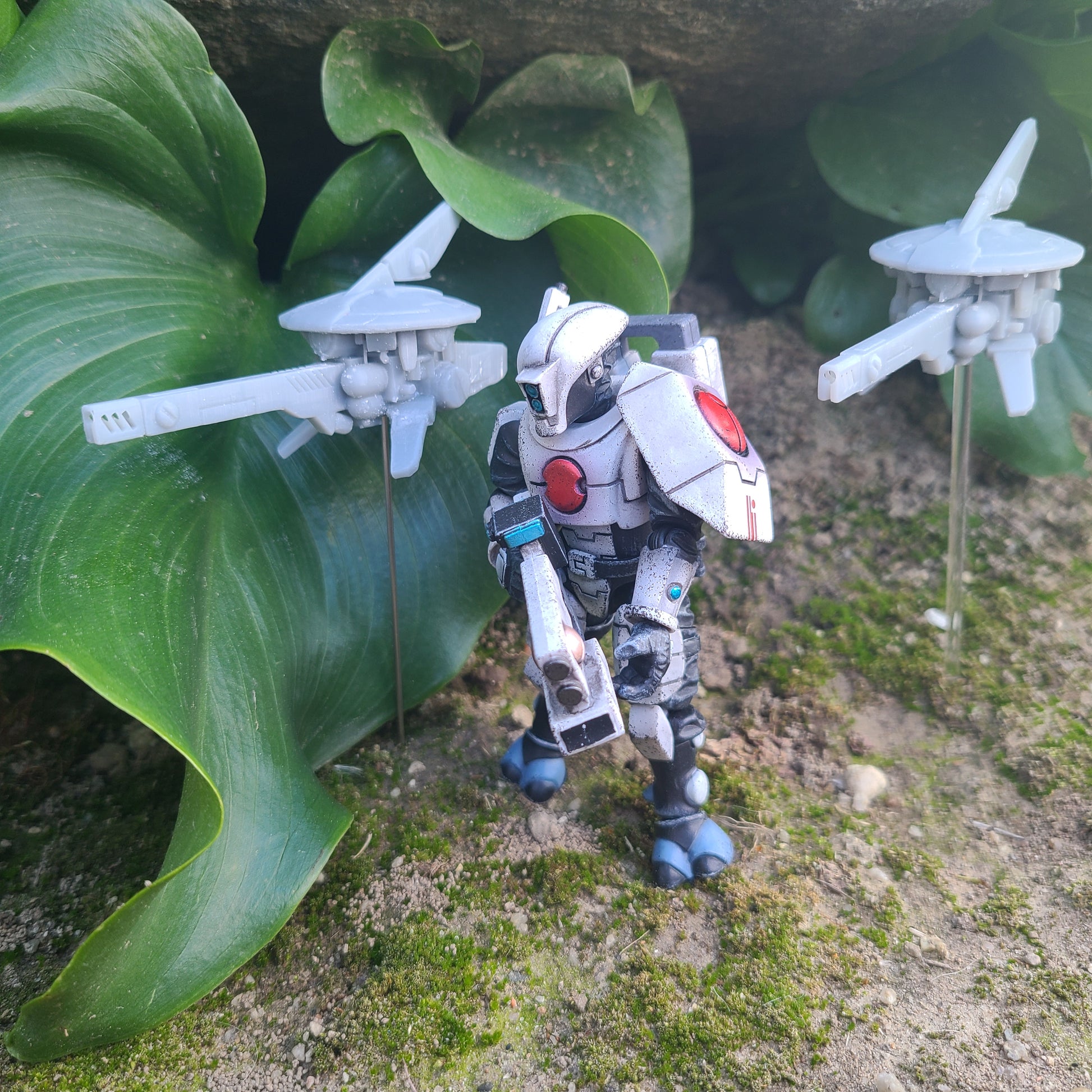 Greater Good Sniper Gun Drone for JoyToy Greater Good Action Figures Custom 1:18th Scale