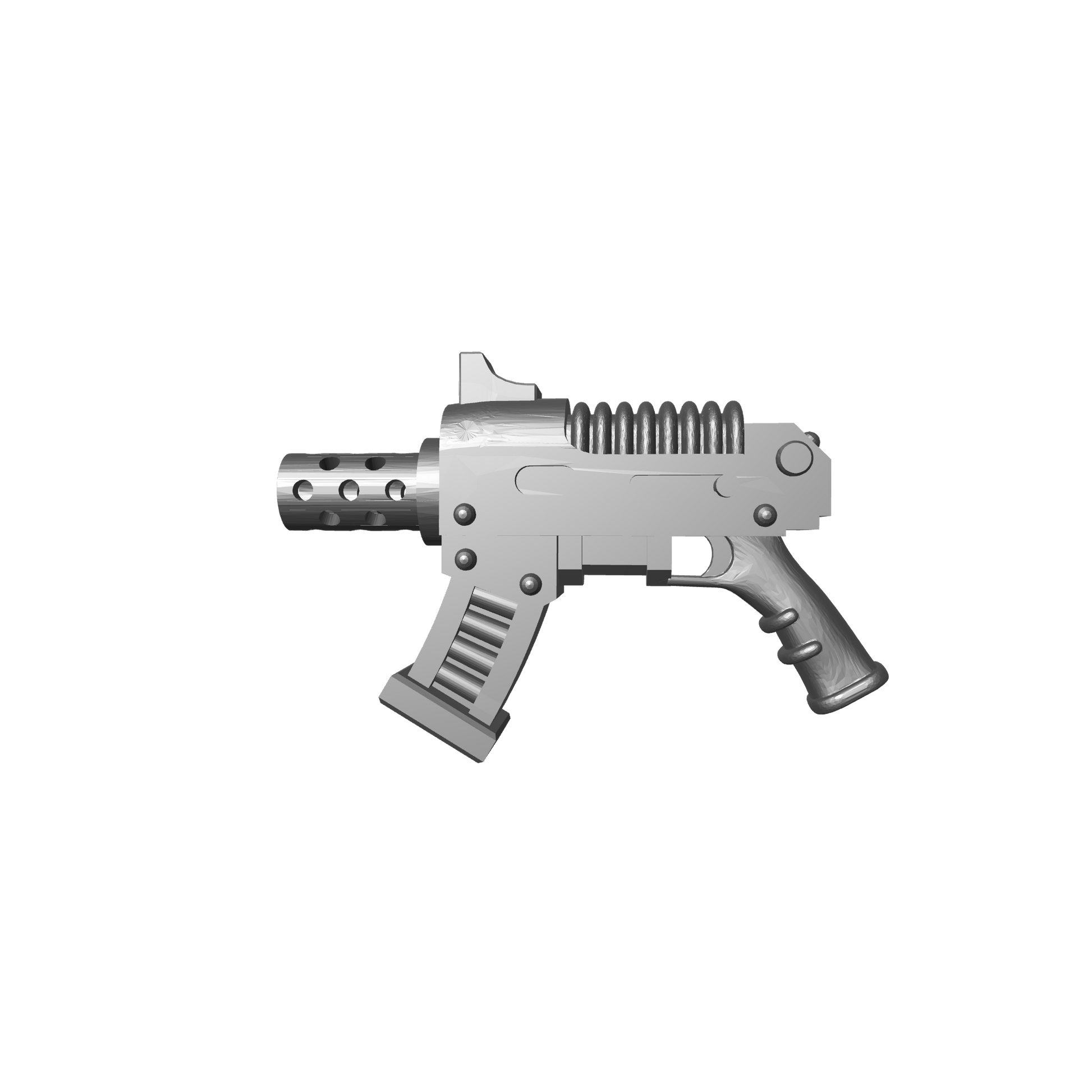 Boltgun Crusader Pattern Ver. 2 for JoyToy Loyalist Marine Action Figures Custom 1:18th Scale Parts