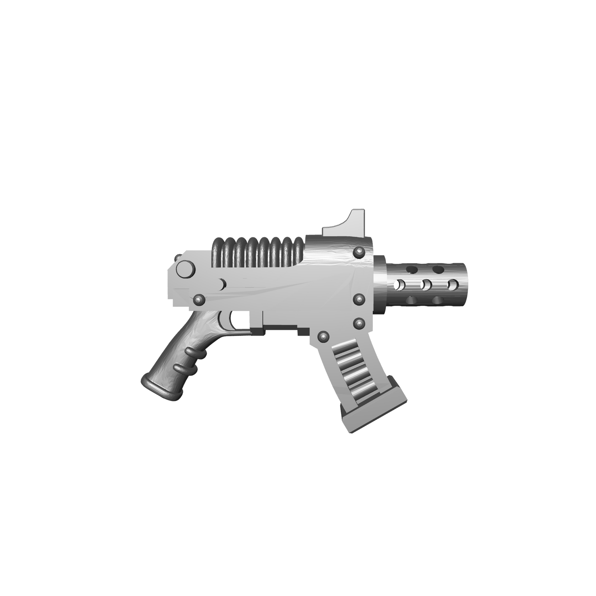 Boltgun Crusader Pattern Ver. 2 for JoyToy Loyalist Marine Action Figures Custom 1:18th Scale Parts