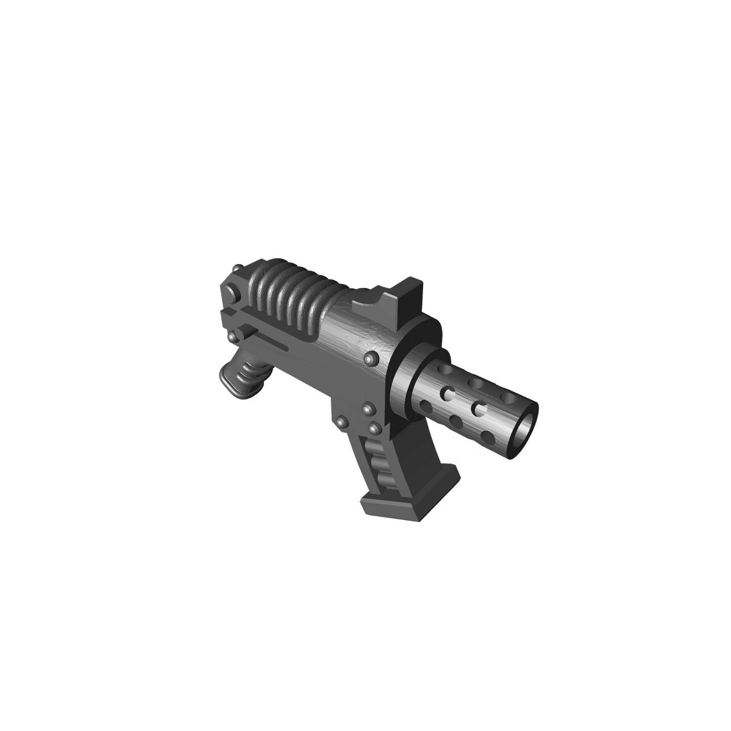 Boltgun Crusader Pattern Ver. 2 for JoyToy Loyalist Marine Action Figures Custom 1:18th Scale Parts