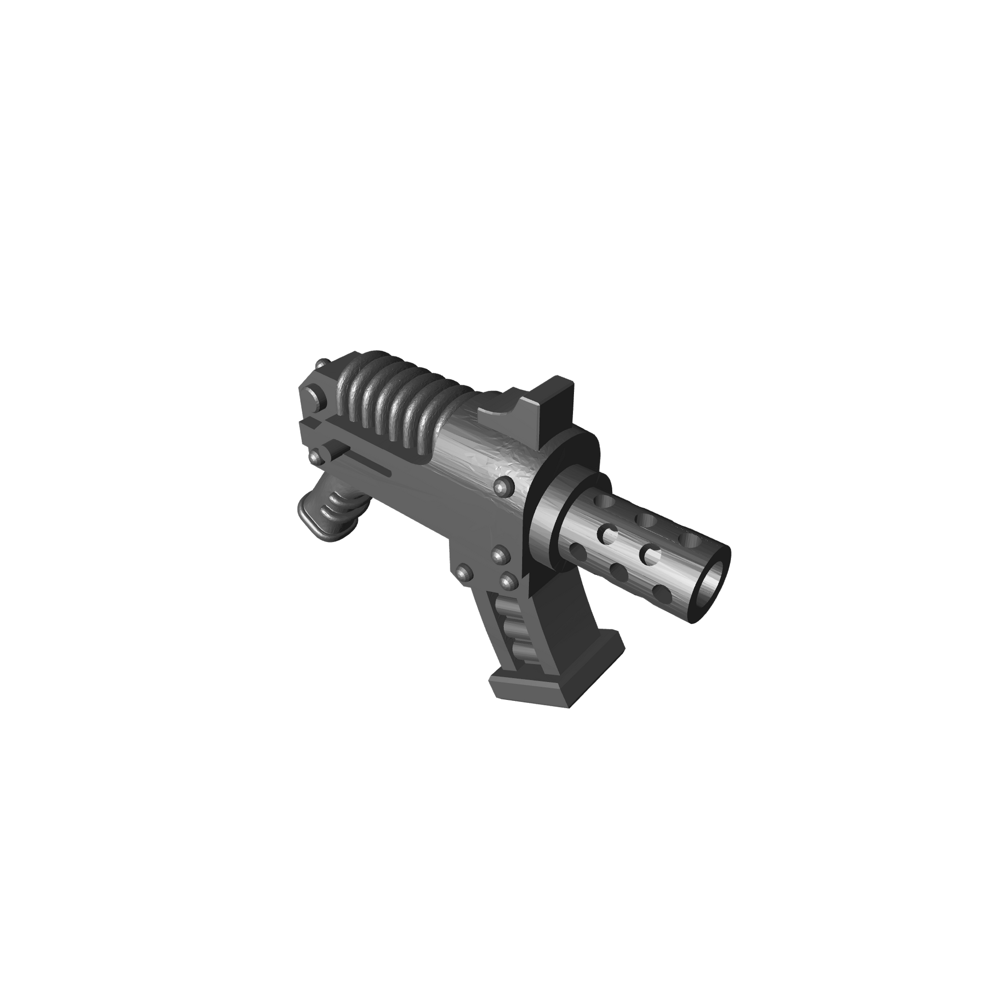 Boltgun Crusader Pattern Ver. 2 for JoyToy Loyalist Marine Action Figures Custom 1:18th Scale Parts