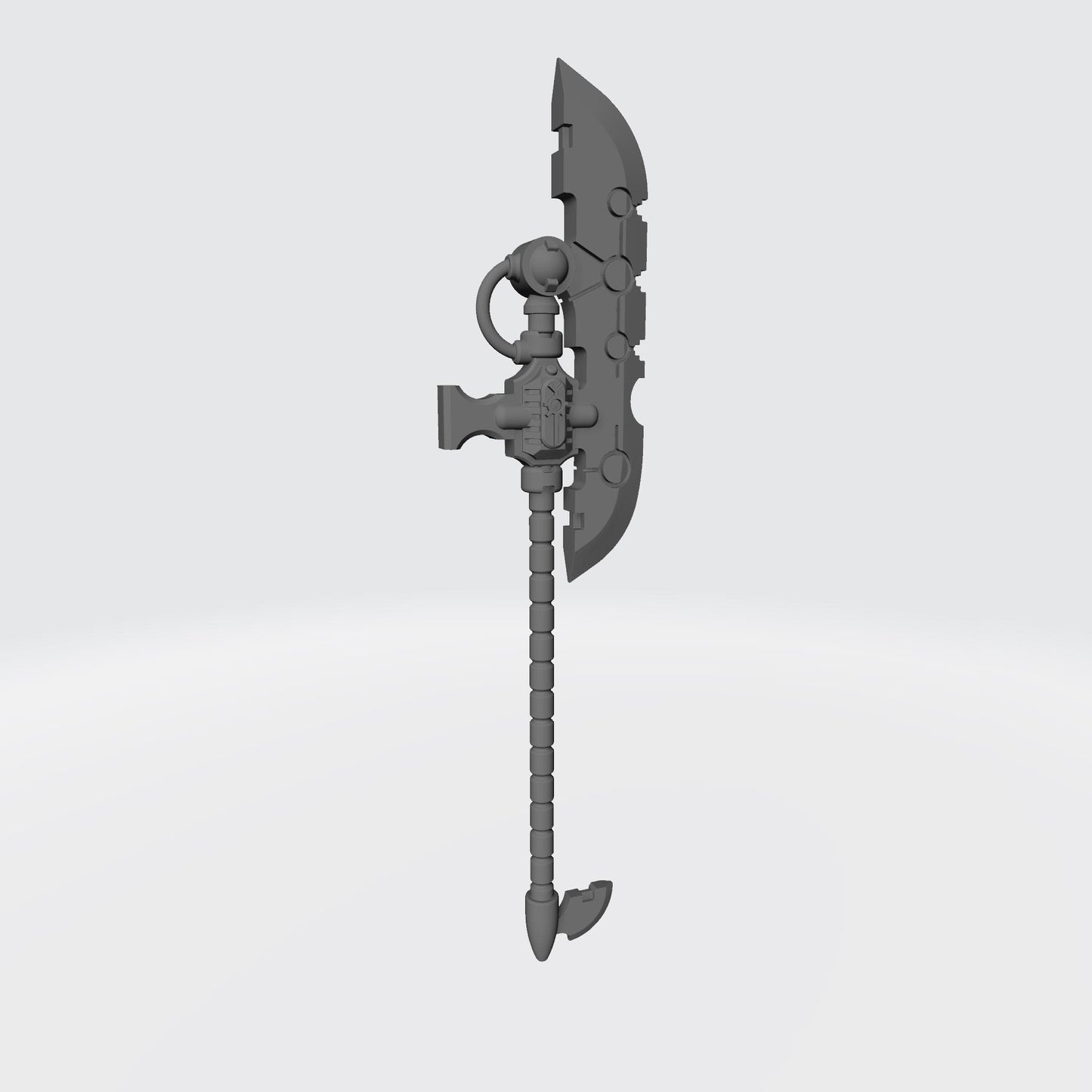 Necron Weapon Hyperphase Glaive V1: Compatible with JoyToy Necron Action Figure Custom 1:18th Scale Close Combat Weapon 