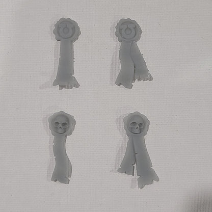 Ultramarines Legion Purity Seals or Prayer Parchments for JoyToy Loyalist Marine Action Figures Custom 1:18th Scale Parts