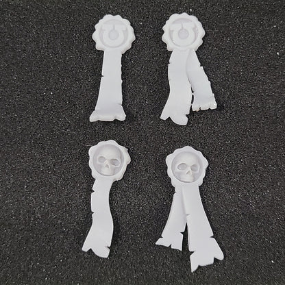 Ultramarines Legion Purity Seals or Prayer Parchments for JoyToy Loyalist Marine Action Figures Custom 1:18th Scale Parts