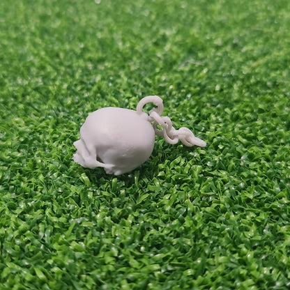 Custom Skulls with Chain for JoyToy Battle Brother Marine Action Figures 1:18th Scale Custom Parts