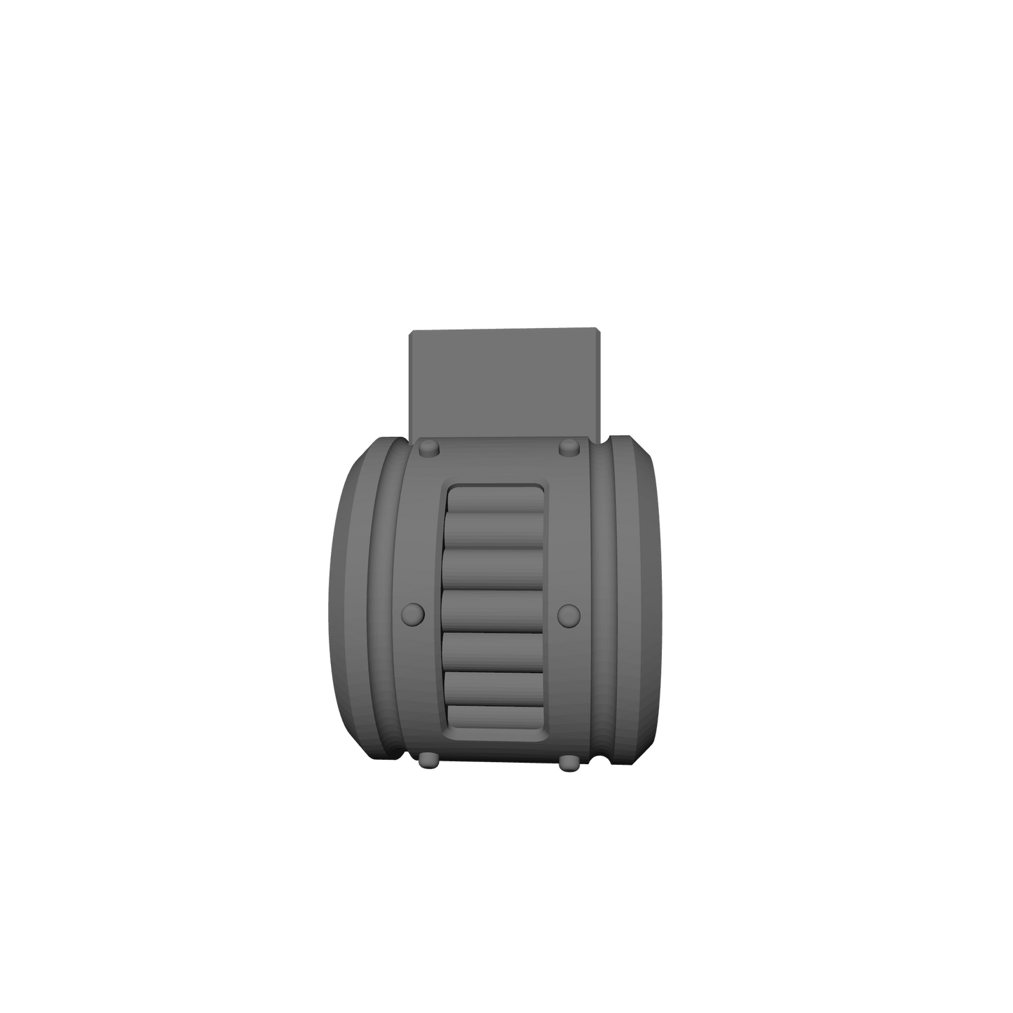 Heavy Bolter 30K with Drum Kit for JoyToy Loyalist Marine Action Figures Custom 1:18th Scale Parts